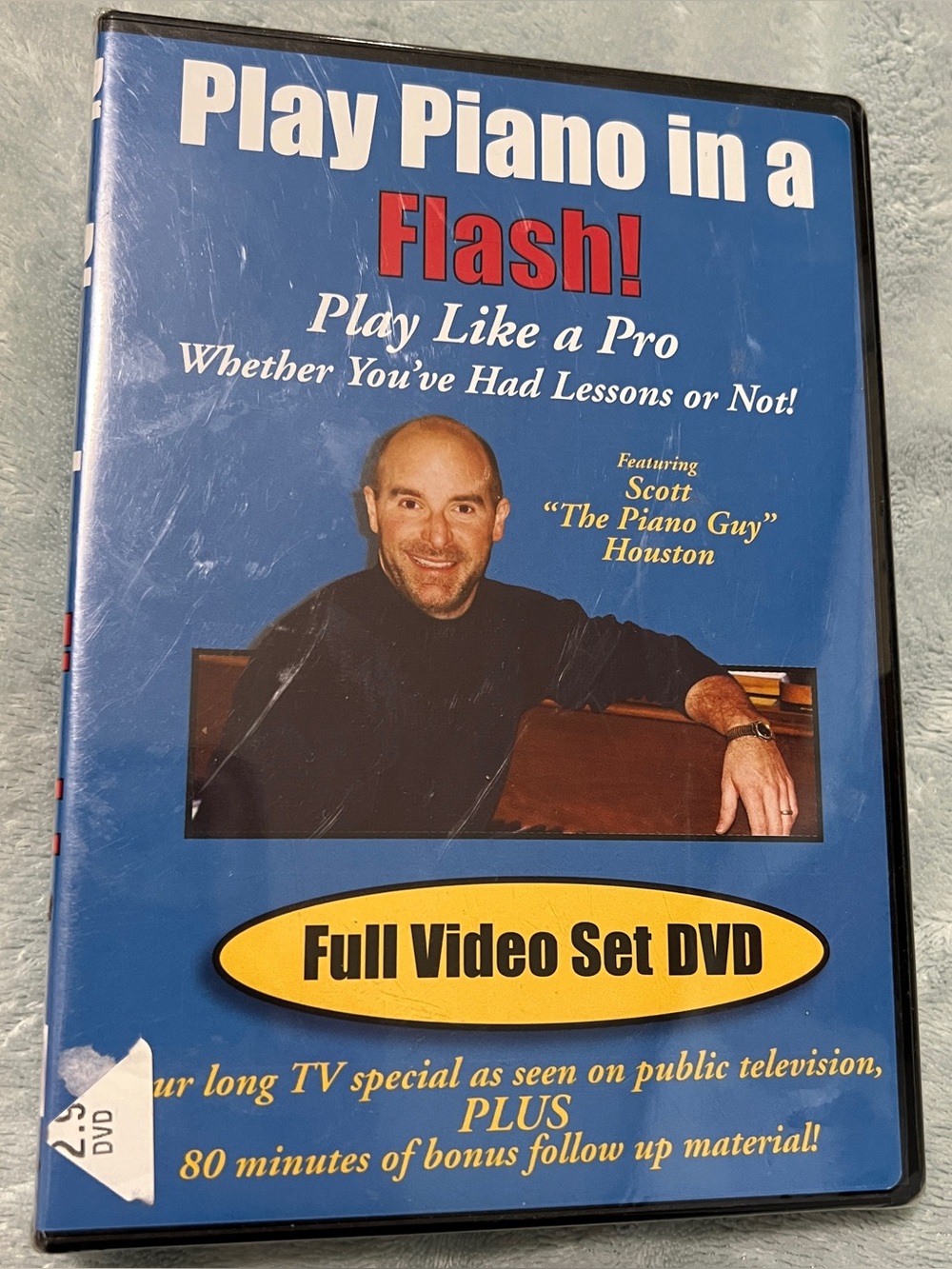 Play Piano in a Flash! Full Video Set DVD - Blue